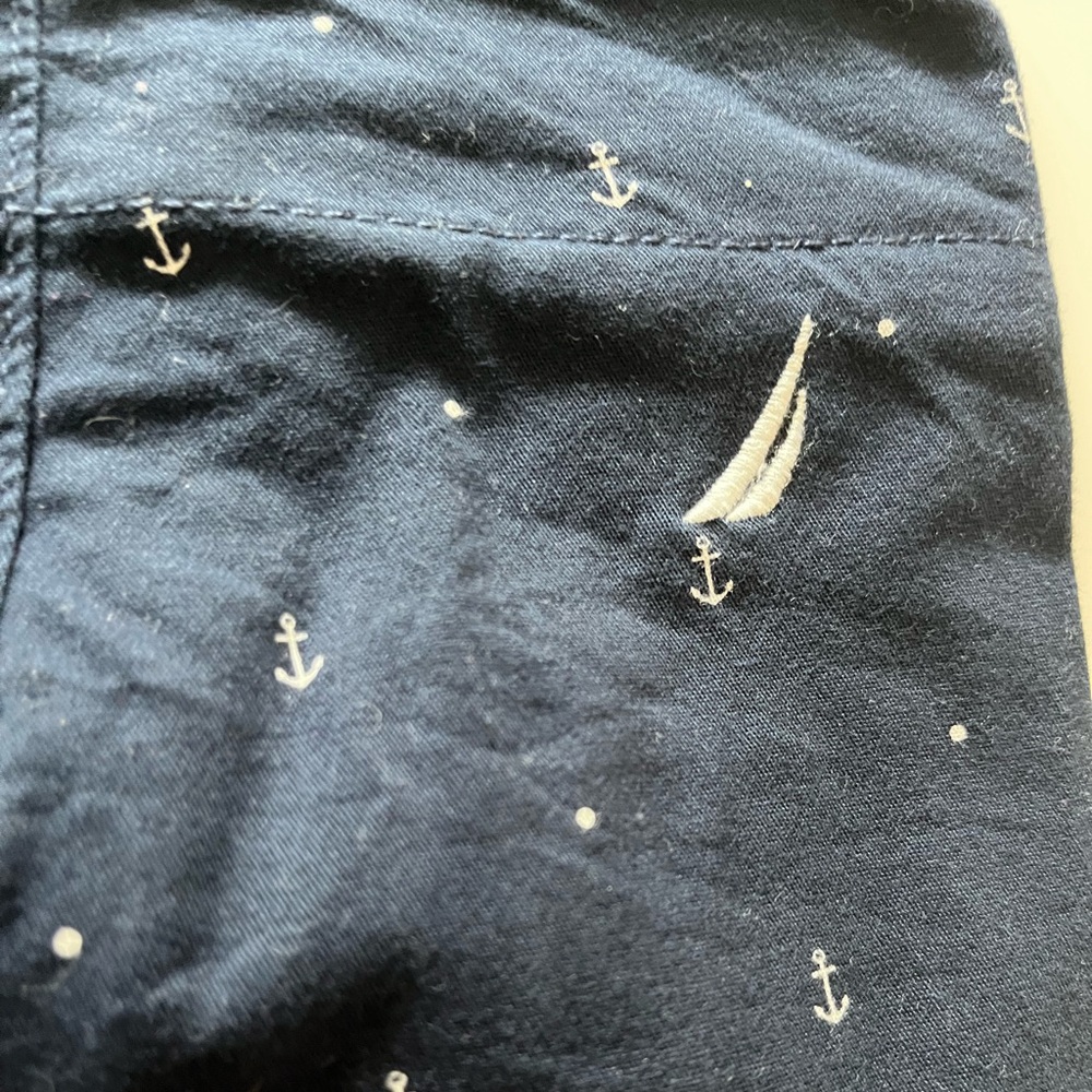 Nautical Themed Navy Shorts